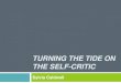 Turning off the self critic sylvia caldwell