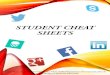 Social media e-cheatsheet for career searches handouts by arthur hunt