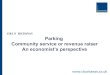 Economics of Parking