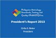 President's Annual Report 2014