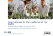 Open Access in the systems of the SNSF