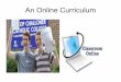Online curriculum march 2011
