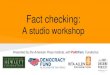 The Fact Checking Project from the American Press Institute