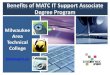 Milwaukee matc it computer support associate degree program benefits