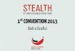 Grafici e dati stealth convention 2013