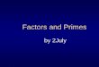 Factors, prime num. yrs. 9