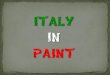 Italia En Pinturas