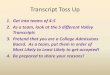 How to read your transcript 2012 2013
