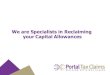 Capital Allowances - The Opportunity