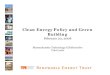 Clean Energy Policy and Green Building