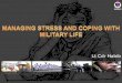Stress management & coping with military life