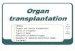 Organs transplant