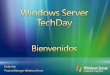Windows server tech_day_-_introducción_ms-intel-hp