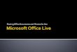 Microsoft office live