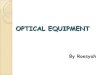 Optical equipment