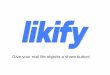 Likify - Give your real life objects a share buttons
