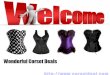 Shop online denim waist training underbust corset