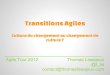Transitions Agiles - culture du changement ou changement de culture