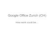 Bureaux Google à Zurich