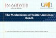 Jean Yves Dormagen: The logics of access to the audience on the social network Twitter