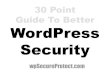 Wp security presentation