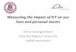 Measuring the social impact of ict and personal