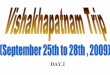 Vishakhapatnam  Trip2