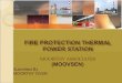 Fire protection in thermal power station