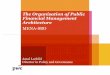 The Organisation of Public Financial Management Architecture by Amal Lahrlid