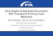How Digital & Big Data Revolution Will Transform Primary Care Medicine