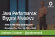 Java Performance Mistakes