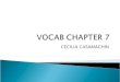 Vocab Chapter 7