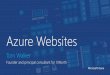 London .NET Developers Azure Websites
