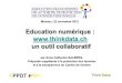 Education numérique : thinkdata.ch un outil collaboratif