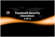 Facebook Security SMCMIDMO