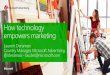 Microsoft on How technology empowers marketing at Solvay