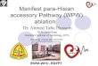 Manifest paraHisian accessory pathway (wpw) ablation our experience