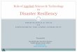 Applied Science in Disaster Risk Reduction