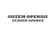 Bab 1. Perkembangan Sistem Operasi Closed Source