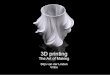 3D printing - Virtox - LeWeb'13