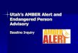 Utah Amber Alert