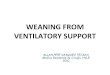 Weaning from ventilatory support lobitoferoz13