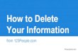 How to Delete Your Personal Information from 123People.com | PrivacyDuck.com