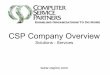 CSP Overview