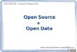 Open Source e Open Data - workshop LOW COST 3D