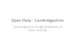 Cambridgeshire open data