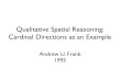 Qualitative Spatial Reasoning: Cardinal Directions as an Example