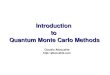 Introduction to Quantum Monte Carlo