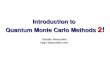 Introduction to Diffusion Monte Carlo