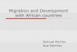 Migration and Development with African Countries